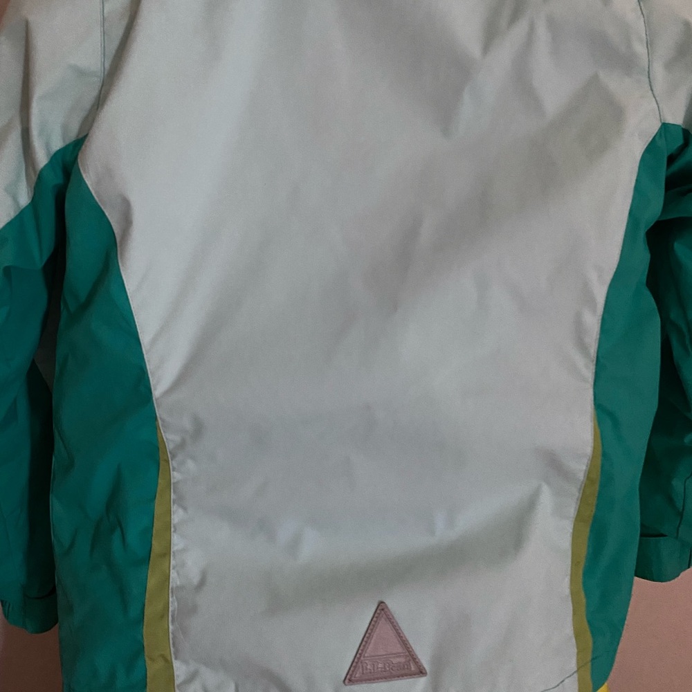 LL Bean Kids Winter Set Jacket Snow Bibs, size 8 - Picture 7 of 7